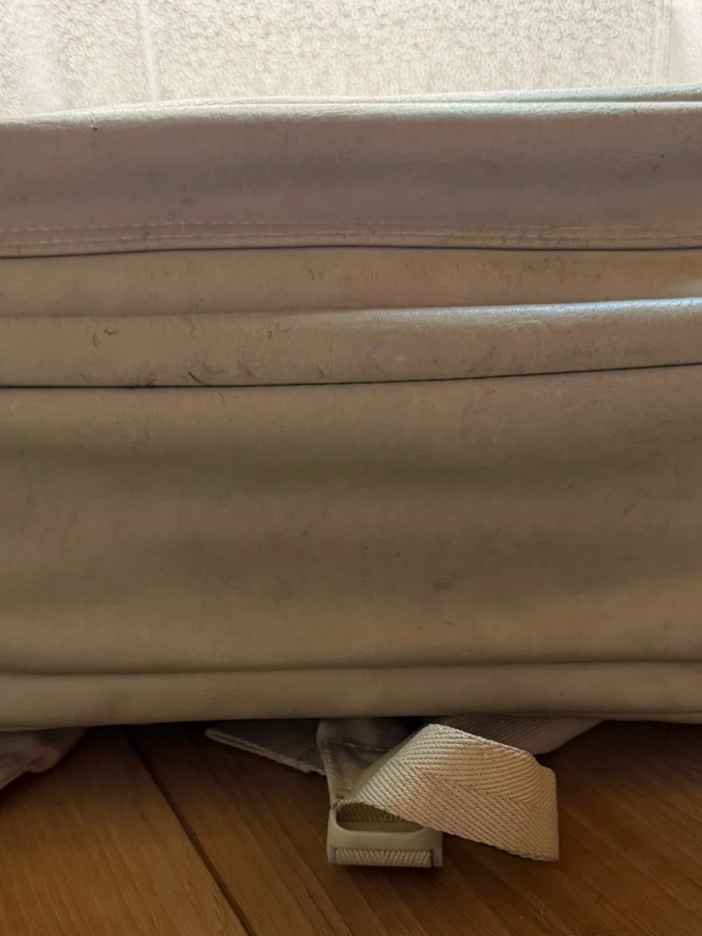 BEIS Backpack Pale Green Travel Laptop School Bag Neutral Everyday - Picture 2 of 9
